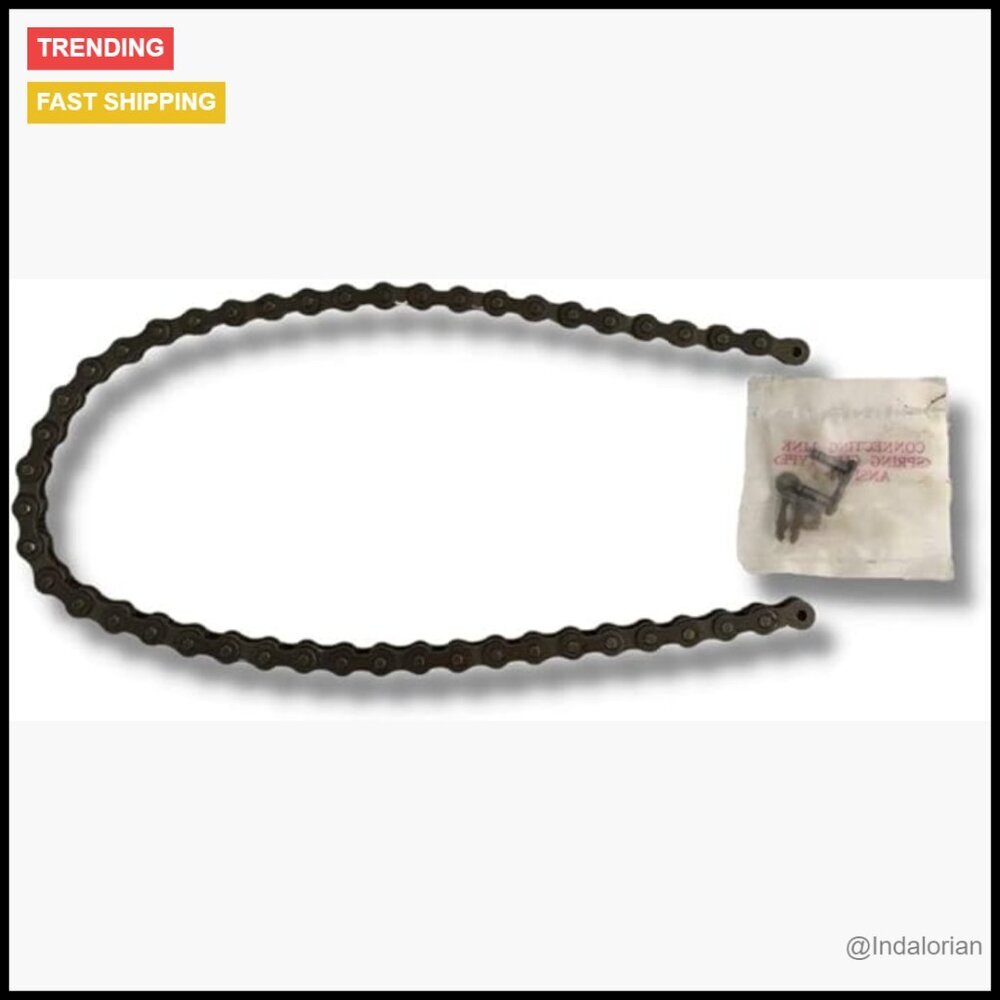 Reel Drive Chain with Master Link for Mower Replacement